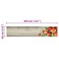 vidaXL Alfombra de cocina lavable terciopelo tomates 60x300 cm vidaXL Alfombra de cocina lavable terciopelo tomates 60x300 cm