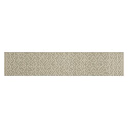 vidaXL Alfombra de cocina lavable terciopelo hojas 60x300 cm