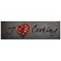 vidaXL Alfombra de cocina lavable terciopelo texto Cooking 45x150 cm vidaXL Alfombra de cocina lavable terciopelo texto Cooking 45x150 cm