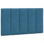 vidaXL Estructura de cama con luces LED terciopelo azul 80x200 cm vidaXL Estructura de cama con luces LED terciopelo azul 80x200 cm