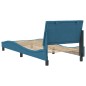 vidaXL Estructura cama con cabecero terciopelo azul 80x200 cm vidaXL Estructura cama con cabecero terciopelo azul 80x200 cm