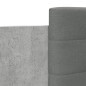vidaXL Cama con cabecero madera de ingeniería gris hormigón 120x200 cm vidaXL Cama con cabecero madera de ingeniería gris hormigón 120x200 cm
