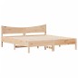 vidaXL Estructura de cama con cabecero madera maciza pino 180x200 cm vidaXL Estructura de cama con cabecero madera maciza pino 180x200 cm