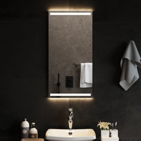 vidaXL Espejo de baño con LED 40x80 cm