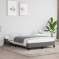 vidaXL Estructura de cama tela gris oscuro 120x190 cm vidaXL Estructura de cama tela gris oscuro 120x190 cm