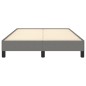 vidaXL Estructura de cama tela gris oscuro 120x190 cm vidaXL Estructura de cama tela gris oscuro 120x190 cm