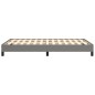 vidaXL Estructura de cama tela gris oscuro 120x190 cm vidaXL Estructura de cama tela gris oscuro 120x190 cm