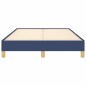 vidaXL Estructura de cama tela azul 120x190 cm vidaXL Estructura de cama tela azul 120x190 cm