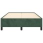 vidaXL Estructura de cama terciopelo verde 120x190 cm