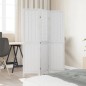 vidaXL Biombo separador de 3 paneles madera maciza Paulownia blanco vidaXL Biombo separador de 3 paneles madera maciza Paulownia blanco