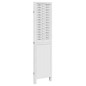 vidaXL Biombo separador de 3 paneles madera maciza Paulownia blanco vidaXL Biombo separador de 3 paneles madera maciza Paulownia blanco