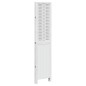 vidaXL Biombo separador de 4 paneles madera maciza Paulownia blanco vidaXL Biombo separador de 4 paneles madera maciza Paulownia blanco