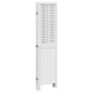 vidaXL Biombo separador de 6 paneles madera maciza Paulownia blanco vidaXL Biombo separador de 6 paneles madera maciza Paulownia blanco