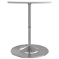 vidaXL Mesa alta de bar madera ingeniería y acero blanca 60x60x90 cm vidaXL Mesa alta de bar madera ingeniería y acero blanca 60x60x90 cm