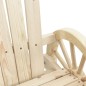 vidaXL Sillón de jardín Adirondack doble madera maciza de abeto vidaXL Sillón de jardín Adirondack doble madera maciza de abeto