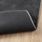vidaXL Alfombra de pelo corto OVIEDO gris antracita 60x110 cm vidaXL Alfombra de pelo corto OVIEDO gris antracita 60x110 cm