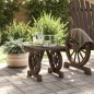 vidaXL Reposapiés de jardín madera maciza de abeto 40x36,5x38,5 cm vidaXL Reposapiés de jardín madera maciza de abeto 40x36,5x38,5 cm