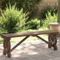 vidaXL Banco de jardín madera maciza abeto 115 cm vidaXL Banco de jardín madera maciza abeto 115 cm