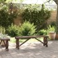 vidaXL Banco de jardín madera maciza abeto 115 cm vidaXL Banco de jardín madera maciza abeto 115 cm