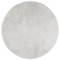 vidaXL Alfombra de pelo corto OVIEDO gris Ø 100 cm vidaXL Alfombra de pelo corto OVIEDO gris Ø 100 cm