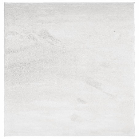 vidaXL Alfombra de pelo corto OVIEDO gris 200x200 cm