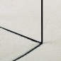 vidaXL Alfombra de pelo corto OVIEDO crema Ø 280 cm