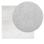 vidaXL Alfombra de pelo corto OVIEDO gris 120x120 cm vidaXL Alfombra de pelo corto OVIEDO gris 120x120 cm