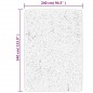 vidaXL Alfombra de pelo corto OVIEDO crema 240x340 cm vidaXL Alfombra de pelo corto OVIEDO crema 240x340 cm