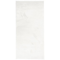 vidaXL Alfombra de pelo corto OVIEDO crema 100x200 cm