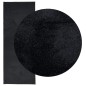 vidaXL Alfombra de pelo corto OVIEDO negro 80x200 cm vidaXL Alfombra de pelo corto OVIEDO negro 80x200 cm