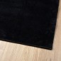 vidaXL Alfombra de pelo corto OVIEDO negro 80x200 cm vidaXL Alfombra de pelo corto OVIEDO negro 80x200 cm