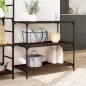 vidaXL Carrito de cocina madera ingeniería marrón roble 102x50x95 cm vidaXL Carrito de cocina madera ingeniería marrón roble 102x50x95 cm
