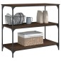 vidaXL Carrito de cocina madera ingeniería marrón roble 102x50x95 cm vidaXL Carrito de cocina madera ingeniería marrón roble 102x50x95 cm