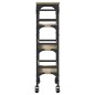vidaXL Carrito de cocina madera de ingeniería roble Sonoma 53x20x76 cm vidaXL Carrito de cocina madera de ingeniería roble Sonoma 53x20x76 cm