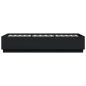vidaXL Estructura cama con luces LED madera ingeniería negro 100x200cm vidaXL Estructura cama con luces LED madera ingeniería negro 100x200cm
