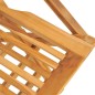 vidaXL Juego de comedor para jardín 5 piezas madera maciza de teca vidaXL Juego de comedor para jardín 5 piezas madera maciza de teca