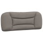 vidaXL Estructura de cama con luces LED tela gris taupe 100x200 cm vidaXL Estructura de cama con luces LED tela gris taupe 100x200 cm