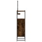 vidaXL Set de muebles baño 3 pzas madera contrachapada roble ahumado vidaXL Set de muebles baño 3 pzas madera contrachapada roble ahumado