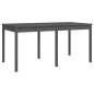vidaXL Juego de comedor de jardín 7 piezas madera maciza pino gris vidaXL Juego de comedor de jardín 7 piezas madera maciza pino gris