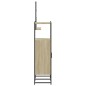 vidaXL Set de muebles de baño 3 pzas madera contrachapada roble sonoma vidaXL Set de muebles de baño 3 pzas madera contrachapada roble sonoma