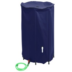 vidaXL Depósito de agua plegable con grifo PVC 100 l