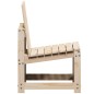 vidaXL Silla de jardín de madera maciza de pino 50,5x55x77 cm vidaXL Silla de jardín de madera maciza de pino 50,5x55x77 cm