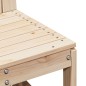 vidaXL Silla de jardín de madera maciza de pino 50,5x55x77 cm vidaXL Silla de jardín de madera maciza de pino 50,5x55x77 cm