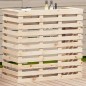 vidaXL Mesa alta bar de jardín madera maciza de pino 113,5x50x103 cm vidaXL Mesa alta bar de jardín madera maciza de pino 113,5x50x103 cm