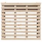 vidaXL Mesa alta bar de jardín madera maciza de pino 113,5x50x103 cm vidaXL Mesa alta bar de jardín madera maciza de pino 113,5x50x103 cm