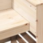 vidaXL Mesa alta bar de jardín madera maciza de pino 113,5x50x103 cm vidaXL Mesa alta bar de jardín madera maciza de pino 113,5x50x103 cm