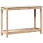 vidaXL Mesa de plantación con estante madera maciza pino 108x35x75 cm vidaXL Mesa de plantación con estante madera maciza pino 108x35x75 cm