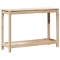 vidaXL Mesa de plantación con estante madera maciza pino 108x35x75 cm vidaXL Mesa de plantación con estante madera maciza pino 108x35x75 cm