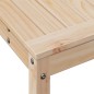vidaXL Mesa de plantación con estante madera maciza pino 108x35x75 cm vidaXL Mesa de plantación con estante madera maciza pino 108x35x75 cm