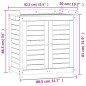 vidaXL Mesa plantación con estantes madera impregnada 82,5x50x86,5 cm vidaXL Mesa plantación con estantes madera impregnada 82,5x50x86,5 cm